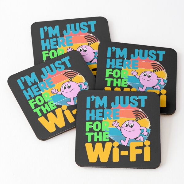 Item preview, I'm Just Here For The Wi-Fi designed and sold by DBM Photo Art 1.