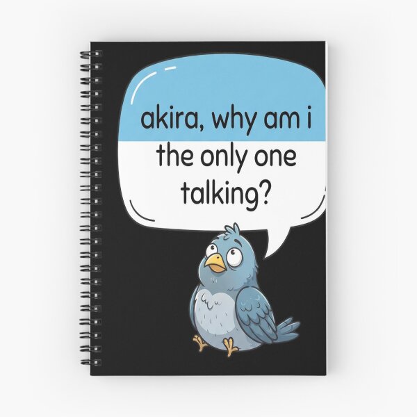 Item preview, akira, why am i the only one talking? designed and sold by fejesrussh.