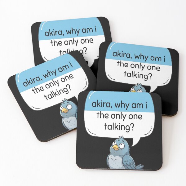 Item preview, akira, why am i the only one talking? designed and sold by fejesrussh.