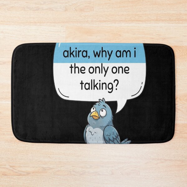 Item preview, akira, why am i the only one talking? designed and sold by fejesrussh.