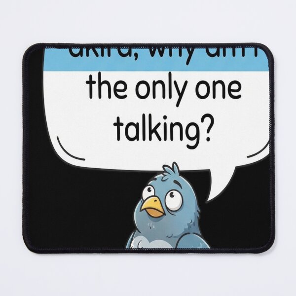 Item preview, akira, why am i the only one talking? designed and sold by fejesrussh.