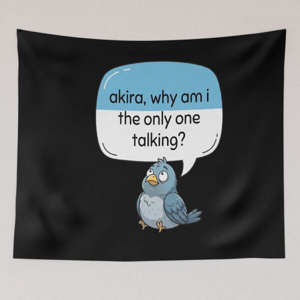 Item preview, akira, why am i the only one talking? designed and sold by fejesrussh.