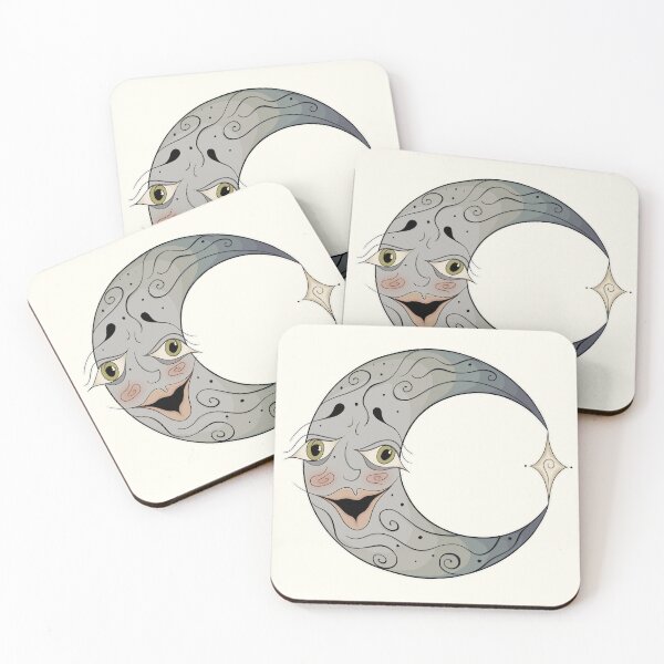 Item preview, the Moon is listening designed and sold by natalielarouge.