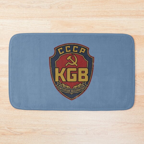 Item preview, KGB Interior Decorator Badge (retro/distressed) designed and sold by SlurmzMcKenzie.