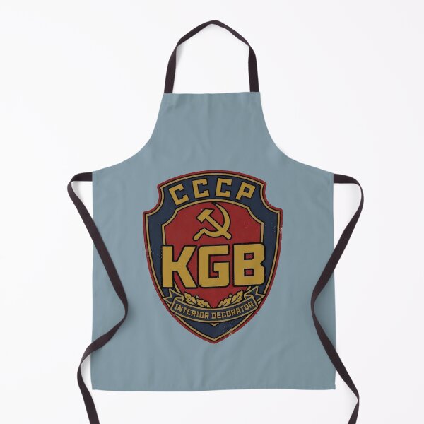 Item preview, KGB Interior Decorator Badge (retro/distressed) designed and sold by SlurmzMcKenzie.