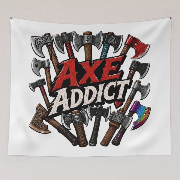 Item preview, Axe Addict designed and sold by Thor-stone.