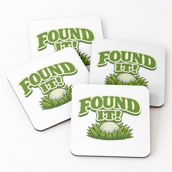 Item preview, Found It! Funny Golf Ball in the Rough Design designed and sold by EastEndTownie.