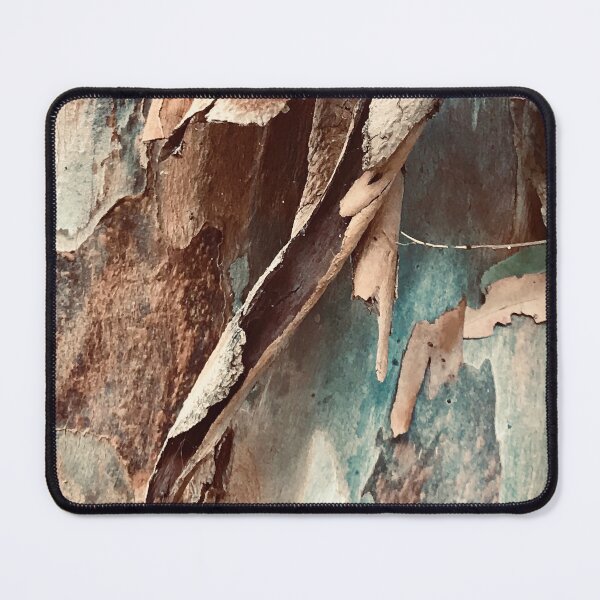 Item preview, Turquoise-Color And Rum-Hues Textured Tree Bark designed and sold by DEC02.