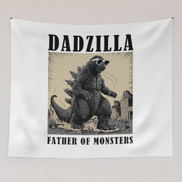 Item preview, Dadzilla Father of Monsters designed and sold by aponwao.