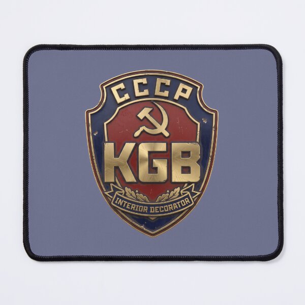 Item preview, KGB Interior Decorator Badge (modern/distressed) designed and sold by SlurmzMcKenzie.