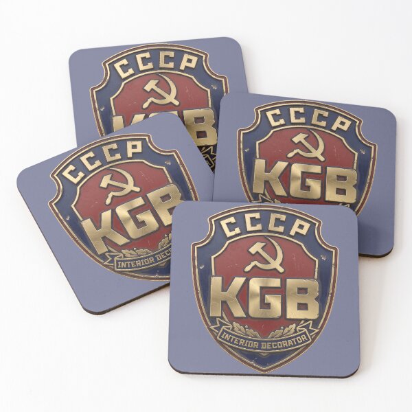 Item preview, KGB Interior Decorator Badge (modern/distressed) designed and sold by SlurmzMcKenzie.