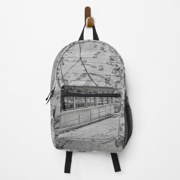 Item preview, Winter Footprints on Edmonton Sidewalk designed and sold by HenryHog.