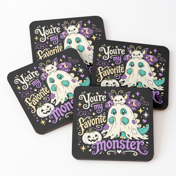 Item preview, You're My Favorite Monster Gift Pastel Goth Kawaii Spooky designed and sold by chattsuede.