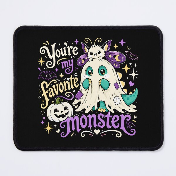 Item preview, You're My Favorite Monster Gift Pastel Goth Kawaii Spooky designed and sold by chattsuede.