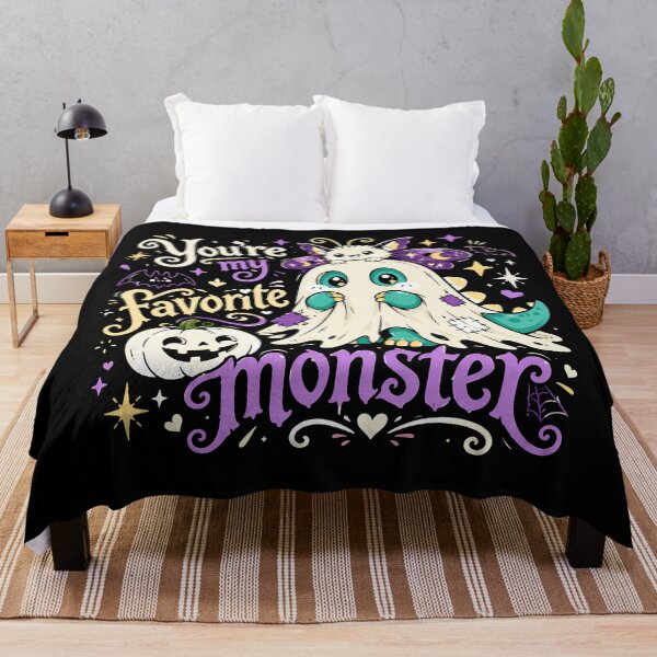 Item preview, You're My Favorite Monster Gift Pastel Goth Kawaii Spooky designed and sold by chattsuede.