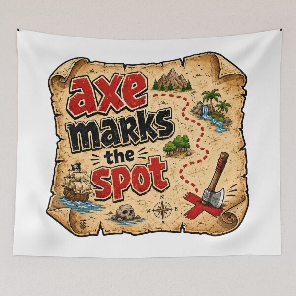 Item preview, Axe Marks The Spot designed and sold by Thor-stone.