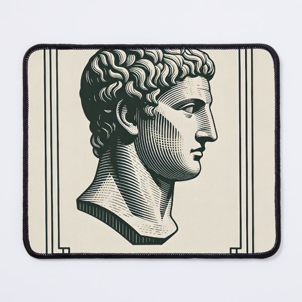Item preview, The Obstacle Is the Way – Marcus Aurelius Stoic Engraved Tee designed and sold by The Spore Mind Collective.