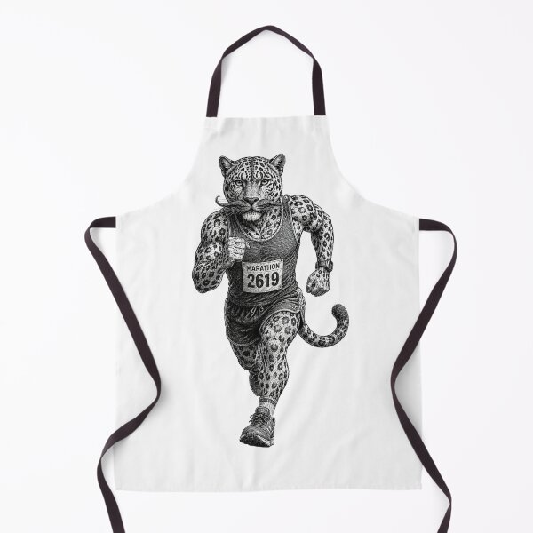 Item preview, Leopard Runner designed and sold by Fat Mustache Designs.