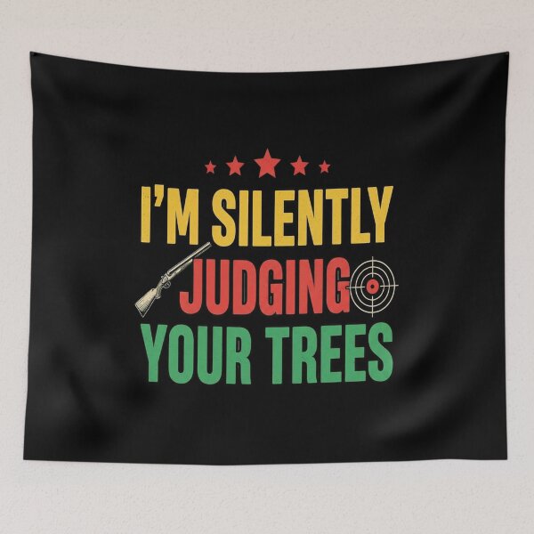 Item preview, I'm Silently Judging Your Trees Shirt, Arborist Shirt, designed and sold by MarceloBozzano.