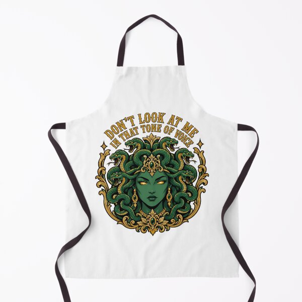 Item preview, Sarcastic Medusa Quote Don't Look At Me designed and sold by chattsuede.