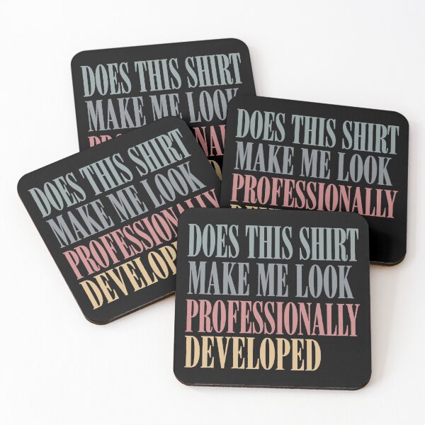 Item preview, Does This Make Me Look Professionally Developed designed and sold by Doodletext.
