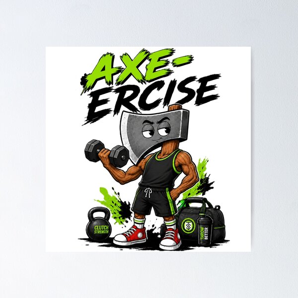 Item preview, Axe-ercise designed and sold by Thor-stone.