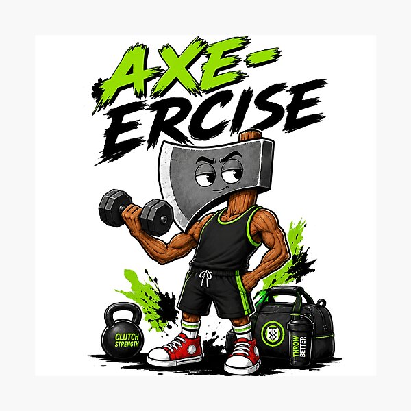Item preview, Axe-ercise designed and sold by Thor-stone.