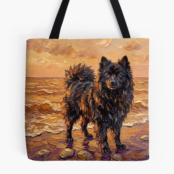 Item preview, Beach Day - Swedish Lapphund designed and sold by AjaTrier.