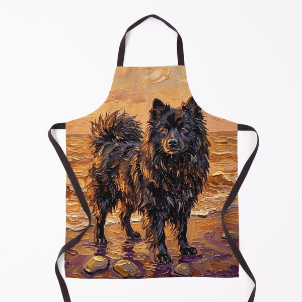 Item preview, Beach Day - Swedish Lapphund designed and sold by AjaTrier.