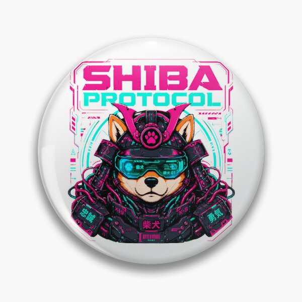 Item preview, Shiba Protocol Cyberpunk Dog Armor designed and sold by chattsuede.
