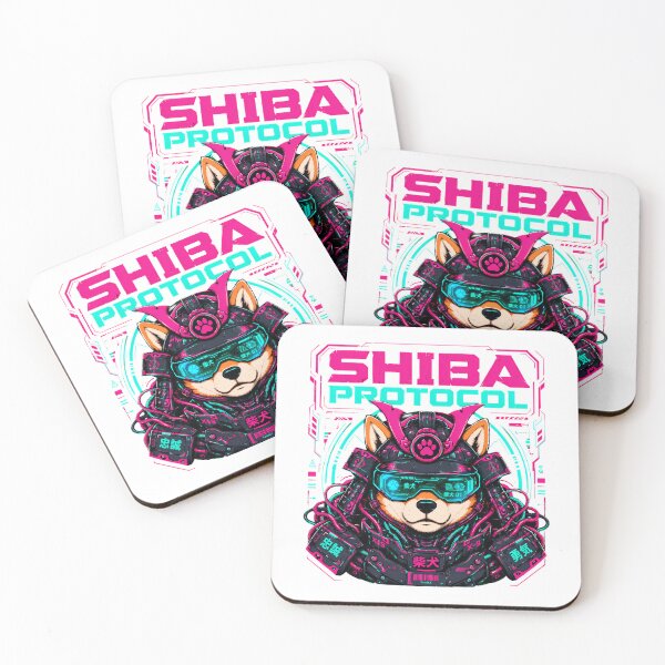 Item preview, Shiba Protocol Cyberpunk Dog Armor designed and sold by chattsuede.