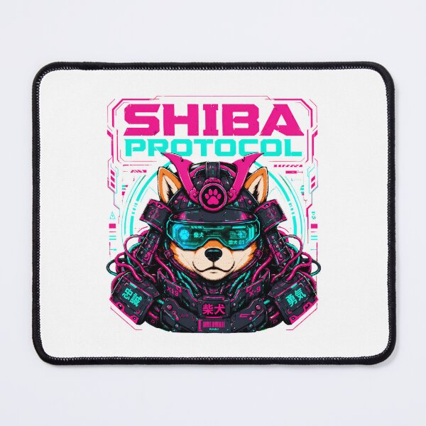Item preview, Shiba Protocol Cyberpunk Dog Armor designed and sold by chattsuede.
