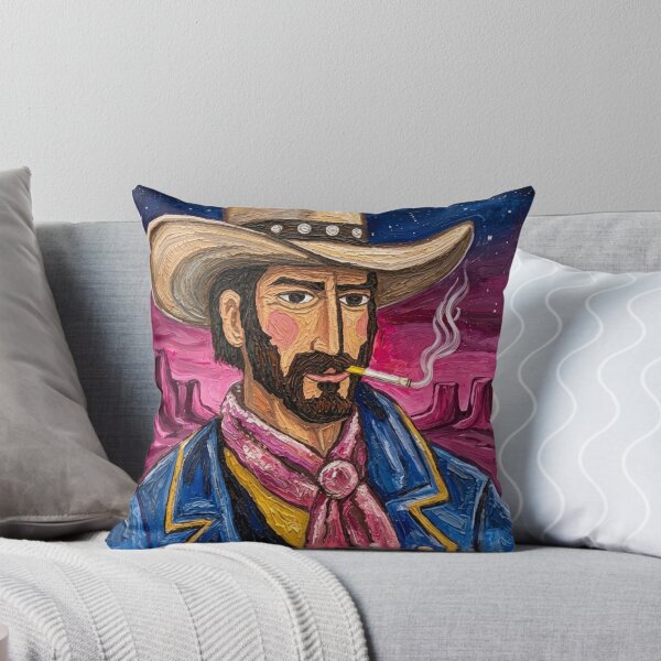 Item preview, Smoking Cowboy At Moonlight  designed and sold by VincentMichaelDesigns.