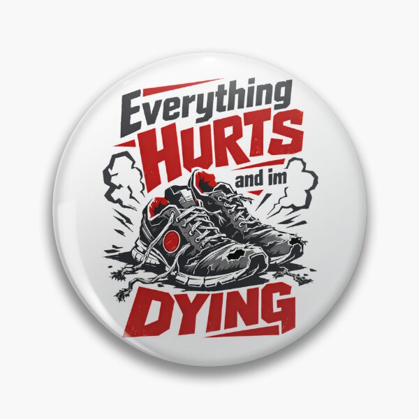 Item preview, Everything Hurts I'm Dying Runner designed and sold by chattsuede.