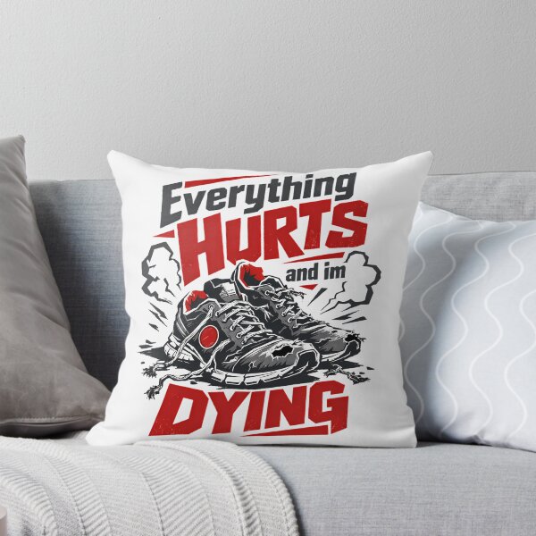 Item preview, Everything Hurts I'm Dying Runner designed and sold by chattsuede.