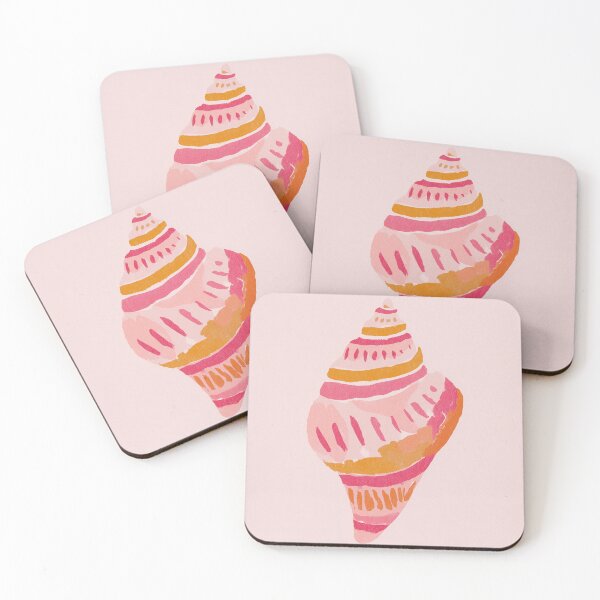 Item preview, Pink Seashell Painting  designed and sold by mauikauai.