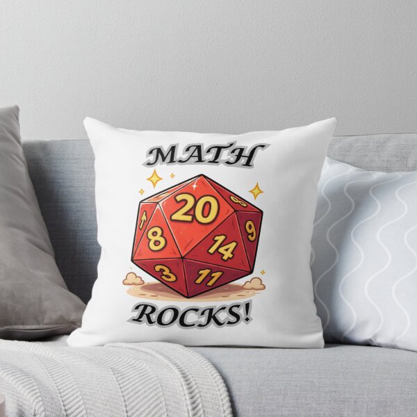 Item preview, Math Rocks! for table top gamers designed and sold by DelightfullyOdd.