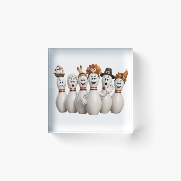 Item preview, Thanksgiving Bowling Pins designed and sold by Scott Hayes.
