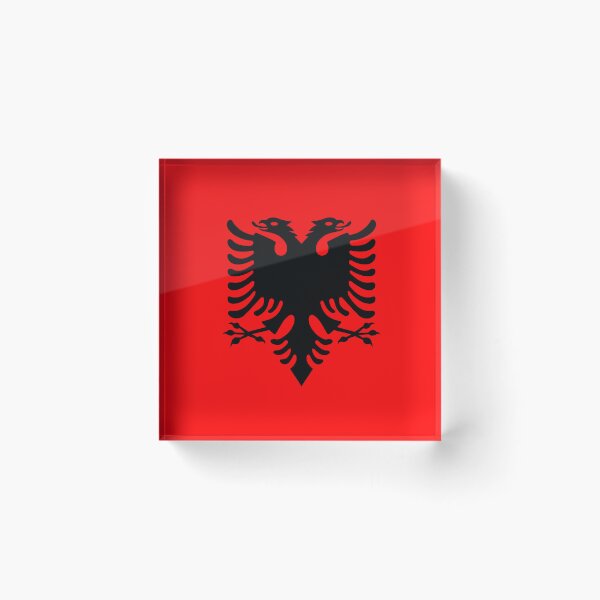 Item preview, Albania - Albanian Flag designed and sold by The Abstract Vision.