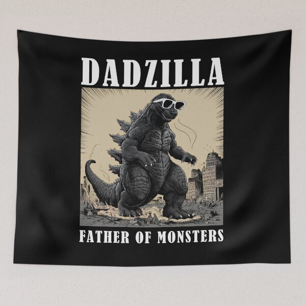 Item preview, Dadzilla Father of Monsters designed and sold by aponwao.