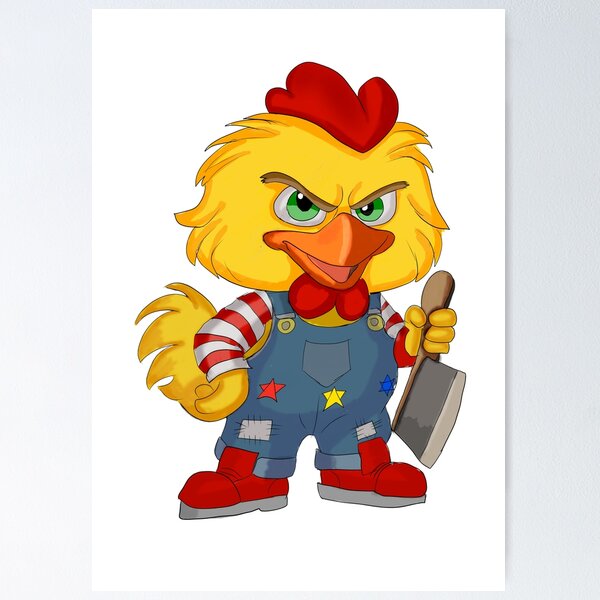 Item preview, clucky "lets play" designed and sold by retrotoonz.