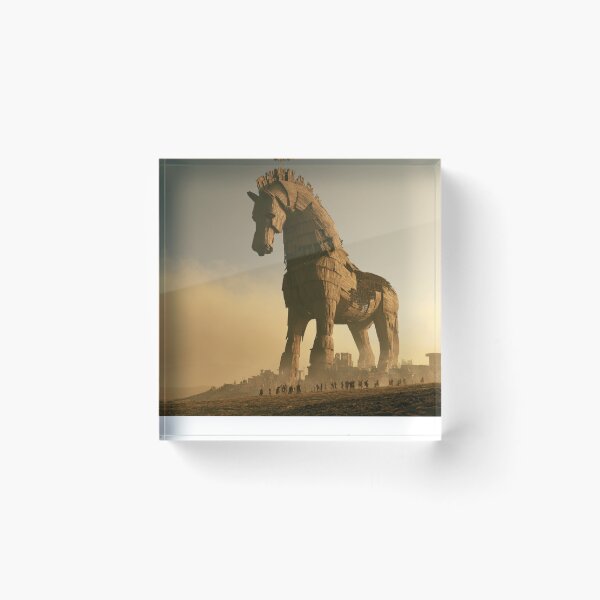 Item preview, Trojan Horse — We Never Learn | The Odyssey Dark Academia designed and sold by Drunken Authority.