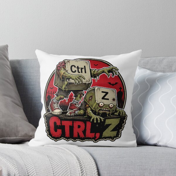 Item preview, Ctrl Z Zombies Programmer Humor For Developers designed and sold by chattsuede.