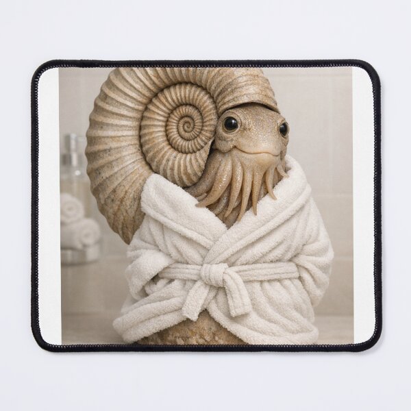 Item preview, Cozy Bathrobe Ammonite designed and sold by Sillytoe.