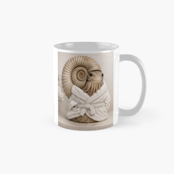 Item preview, Cozy Bathrobe Ammonite designed and sold by Sillytoe.