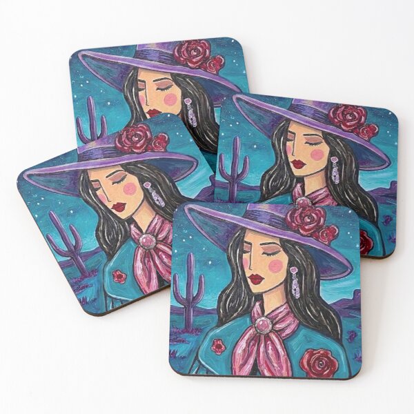 Item preview, Desert Cowgirl At Moonlight designed and sold by VincentMichaelDesigns.