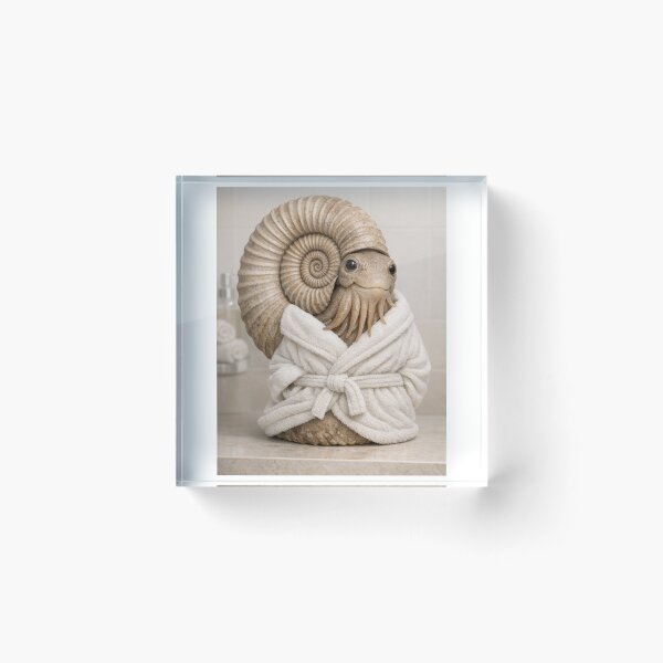 Item preview, Cozy Bathrobe Ammonite designed and sold by Sillytoe.