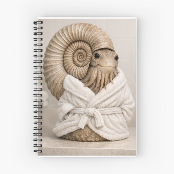 Item preview, Cozy Bathrobe Ammonite designed and sold by Sillytoe.