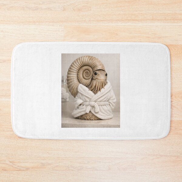 Item preview, Cozy Bathrobe Ammonite designed and sold by Sillytoe.