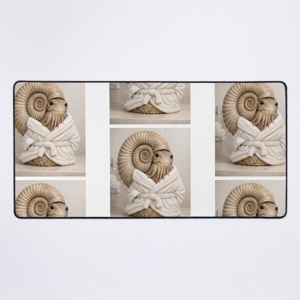 Item preview, Cozy Bathrobe Ammonite designed and sold by Sillytoe.